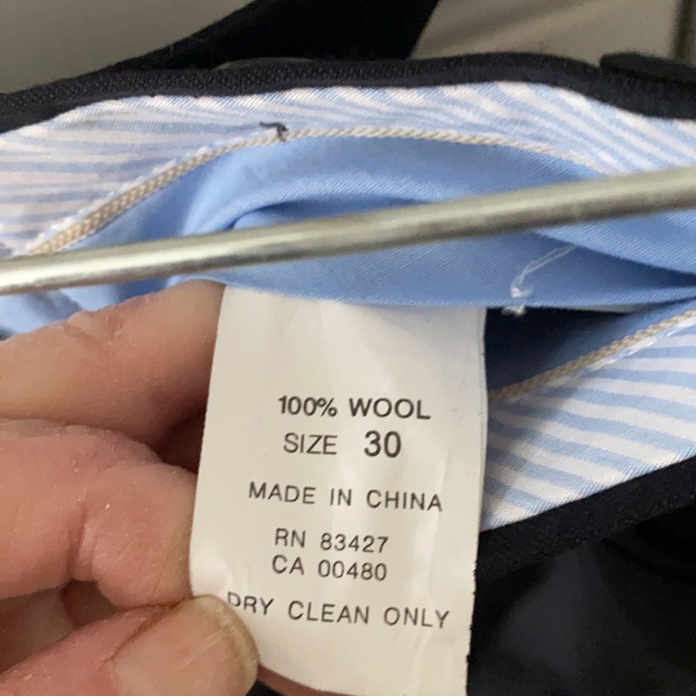 NWT men’s store Bloomingdale’s men’s  dress pants - Picture 5 of 6